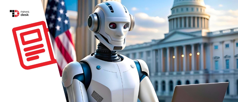 TechDogs-"The White House Reveals "AI Action Plan" To Counter China And Win The AI Race" TechDogs-"The White House Reveals "AI Action Plan" To Counter China And Win The AI Race"