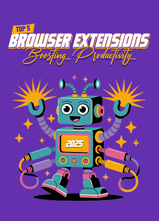 TechDogs-"Top 5 Browser Extensions Boosting Productivity In 2025" TechDogs-"Top 5 Browser Extensions Boosting Productivity In 2025"